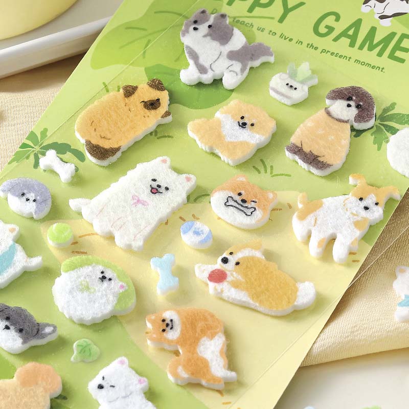 Stickers Poop Picker Puppy Games