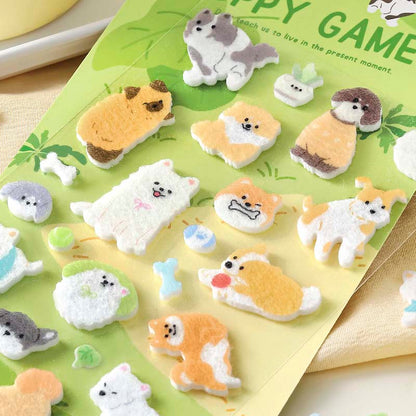 Stickers Poop Picker Puppy Games