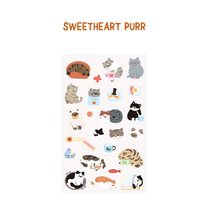Stickers Poop Picker Sweetheart Purr
