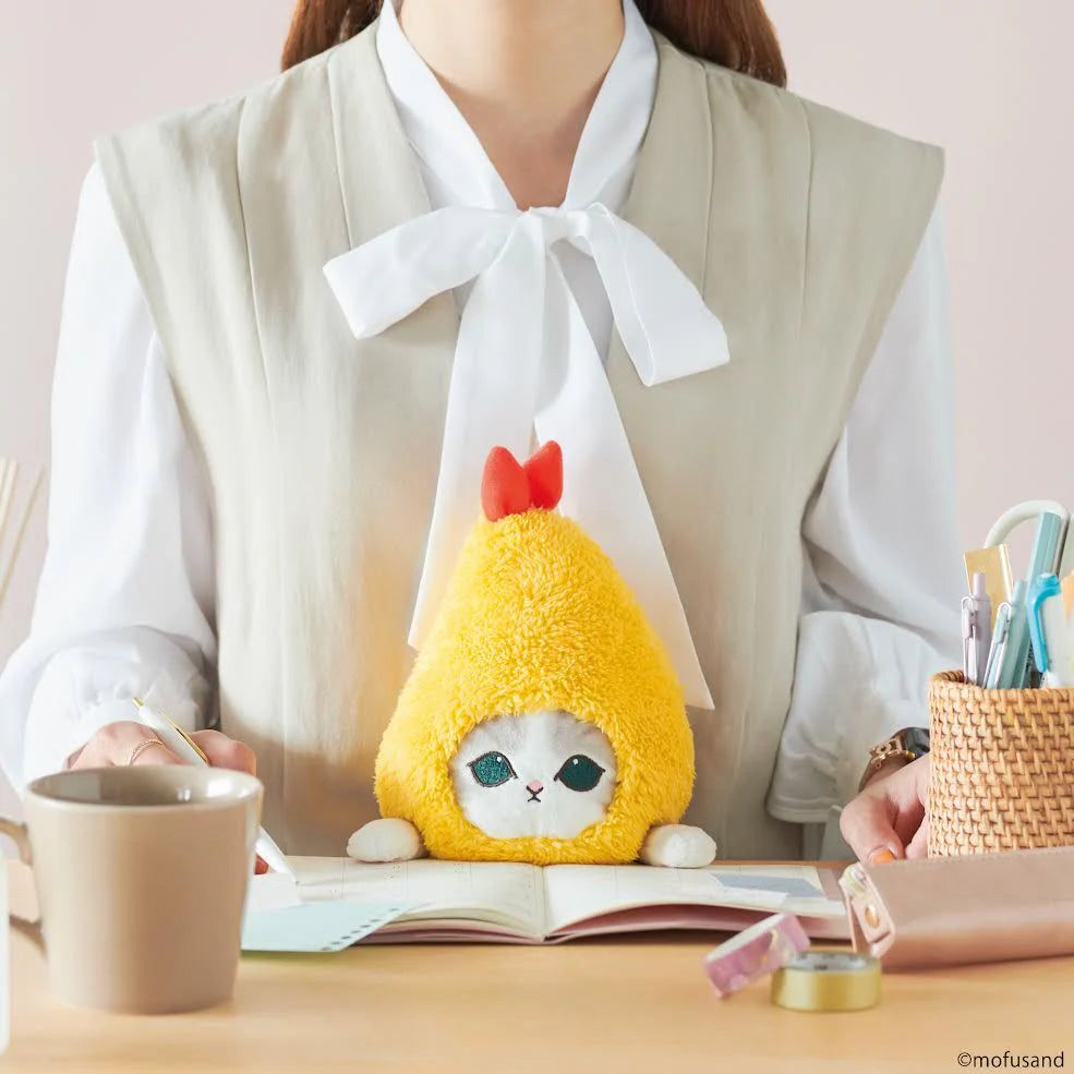 Peluche Posture Pal Mofusand Shrimp