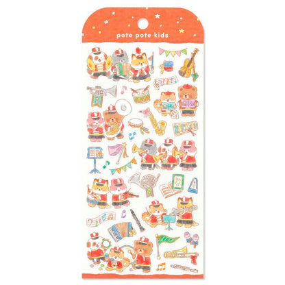 Stickers Pote Pote Kids Music Band