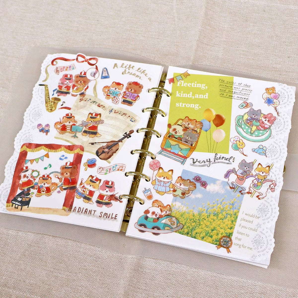 Stickers Pote Pote Kids Music Band