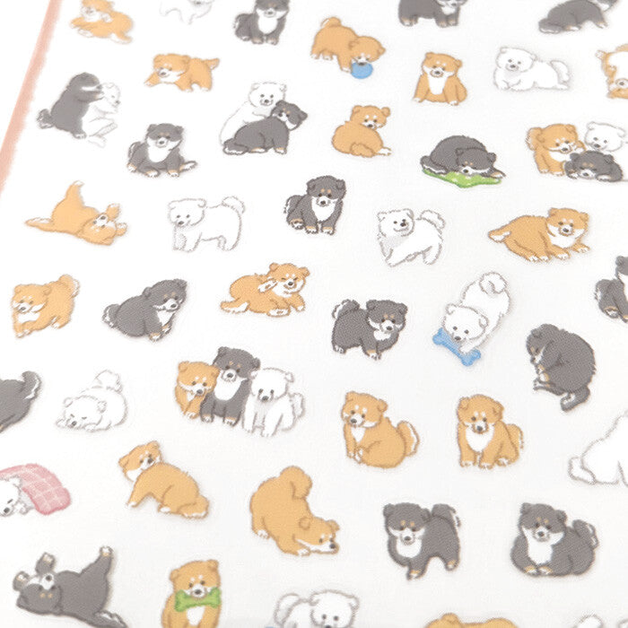 Stickers Puchi Fuwa Shibainu