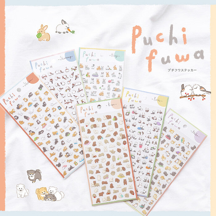 Stickers Puchi Fuwa Shibainu