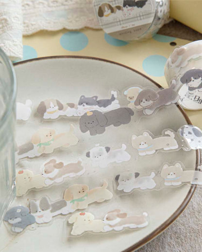 PET Tape Puppy Squad Go Wagging