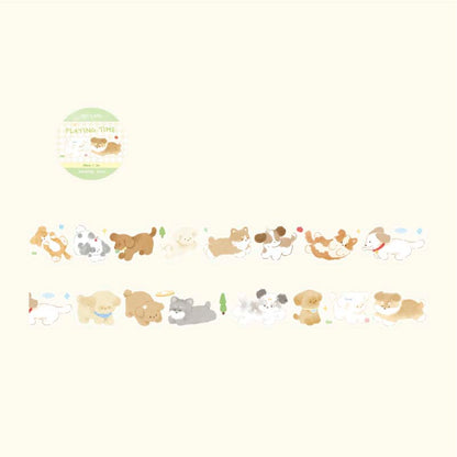 PET Tape Puppy Squad Playful Time