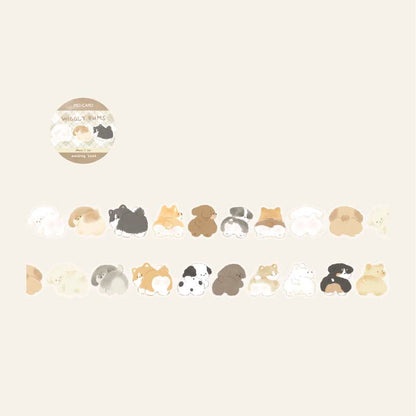 PET Tape Puppy Squad Wiggle Bums