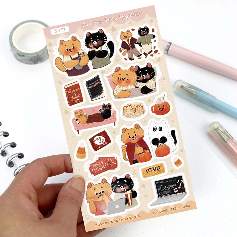 Stickers Purr-Fect Life Together