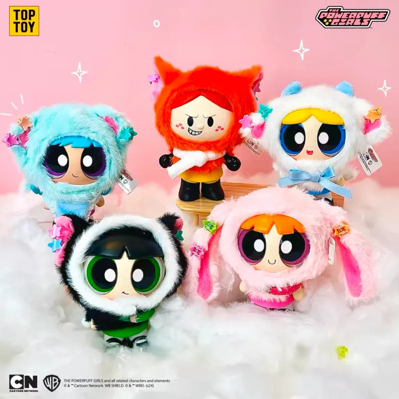 Blind Box Powerpuff Girls Animal Cape Series Plushie