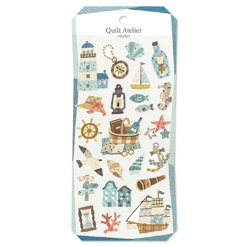 Stickers Quilt Atelier A City With Harbor