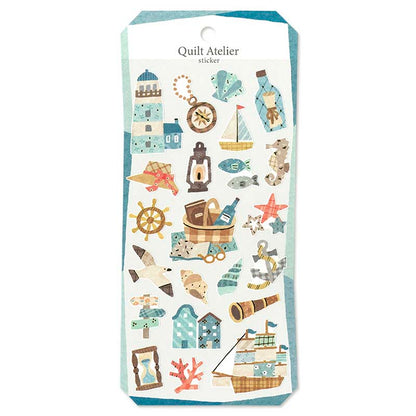 Stickers Quilt Atelier A City With Harbor