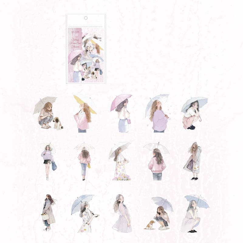 Stickers Rain Overtune Spring Rains And Flowers