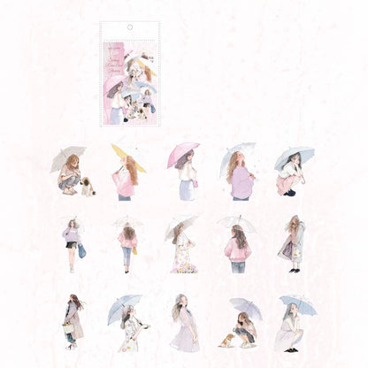 Stickers Rain Overtune Spring Rains And Flowers