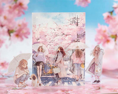 Stickers Rain Overtune Spring Rains And Flowers