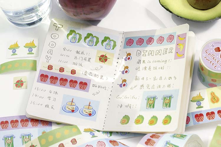 Washi Tape Rainbow Sonata Collection Sweet