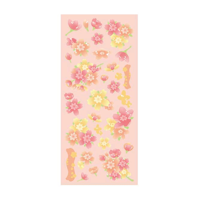Stickers Rainy Florals Cherry Blossom