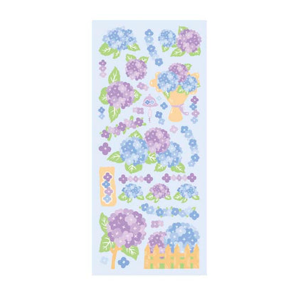 Stickers Rainy Florals Hydrangea