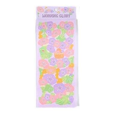Stickers Rainy Florals Morning Glory