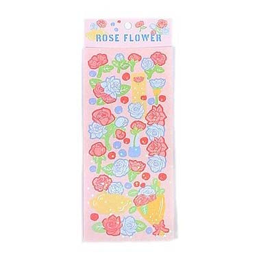 Stickers Rainy Florals Rose Flowers