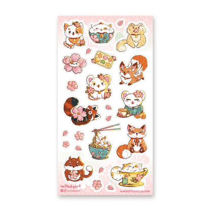 Stickers Cherry Blossom Cuties