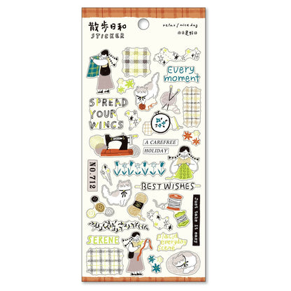 Stickers Relax Nice Say Going To A Craft Store