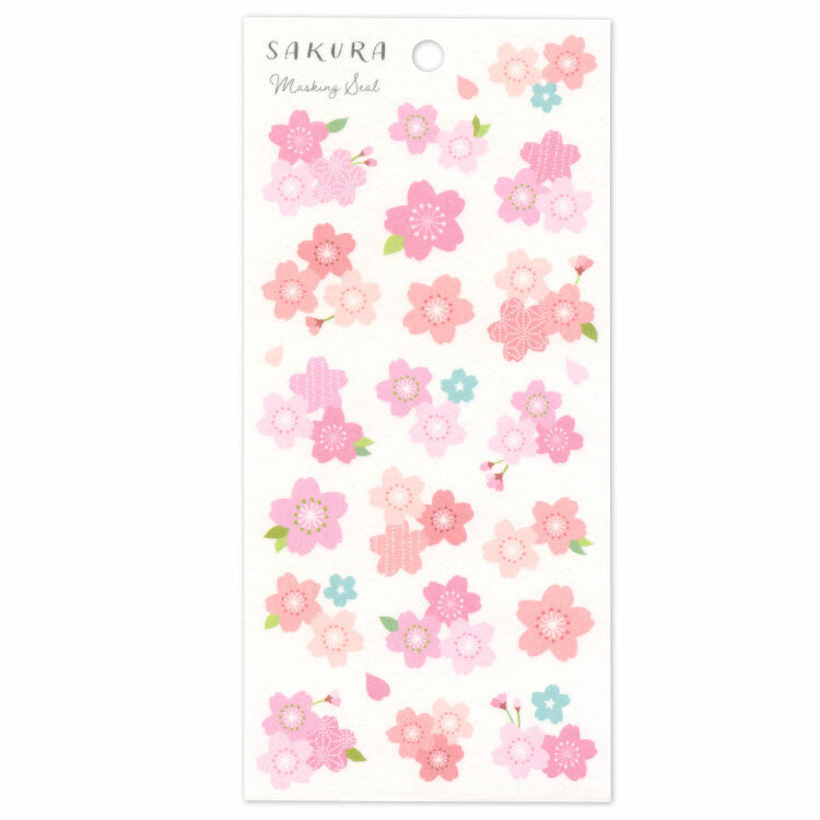 Stickers Seal Sakura Bouquet