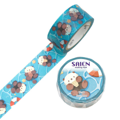 Washi Tape Sea Otter