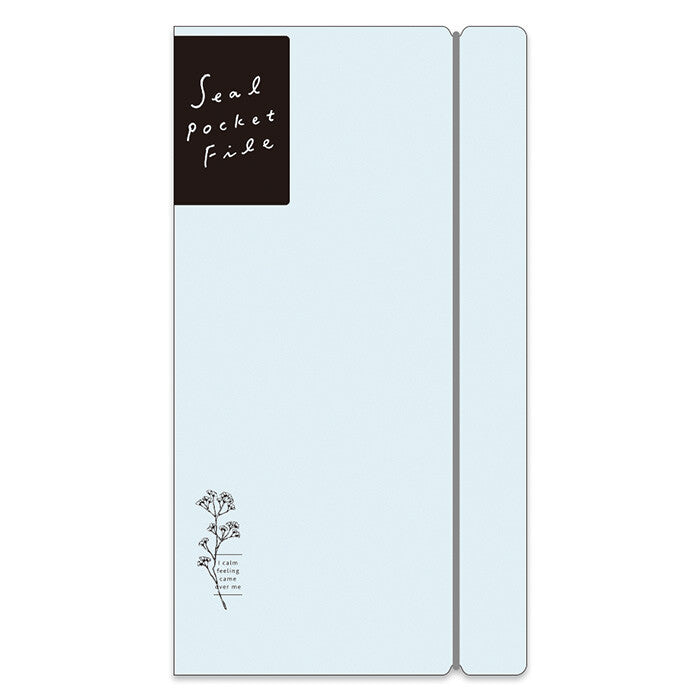 Álbum Para Guardar Pegatinas Seal Pocket File Blue