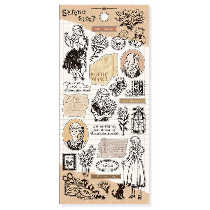 Stickers Serene Story Lily&