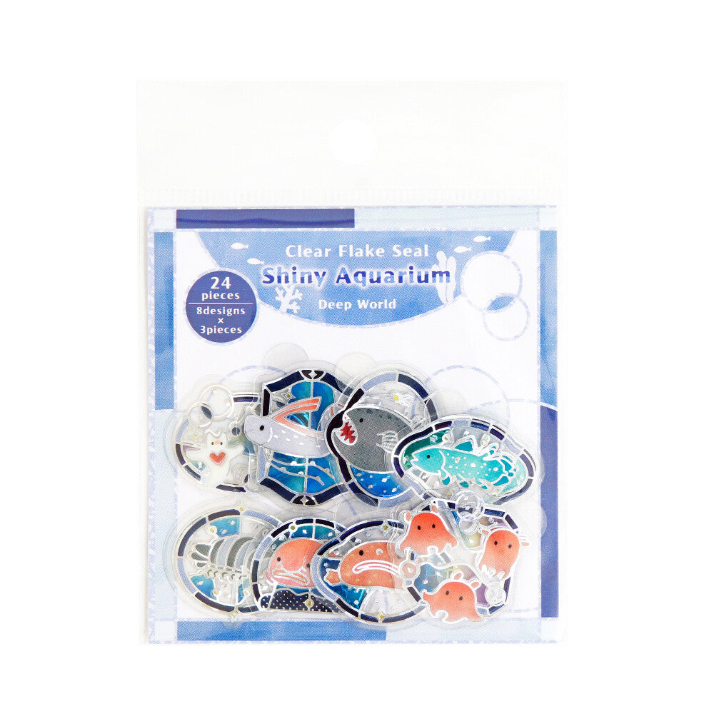 Stickers Shiny Aquarium Deep World