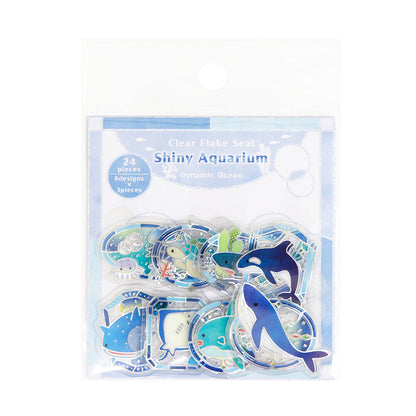 Stickers Shiny Aquarium Dynamic Ocean