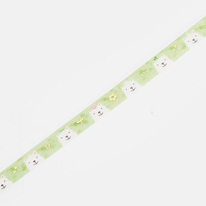 Washi Tape Slim Foil Alpaca