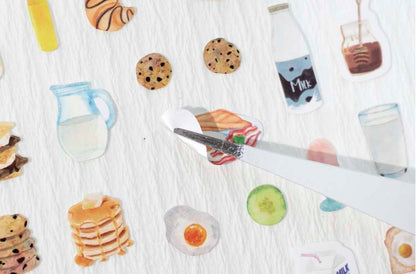 Stickers Slow Life Breakfast Time