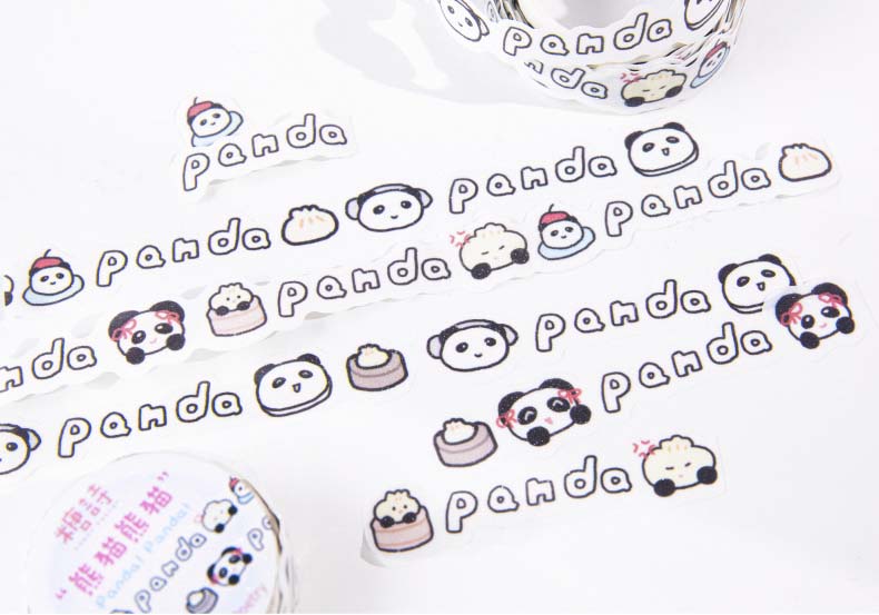 Washi Tape Small Animal Meeting Panda Panda