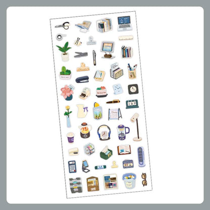 Stickers Small Life Office