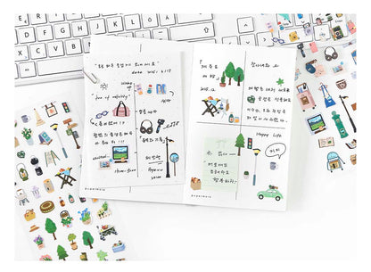 Stickers Small Life Trip