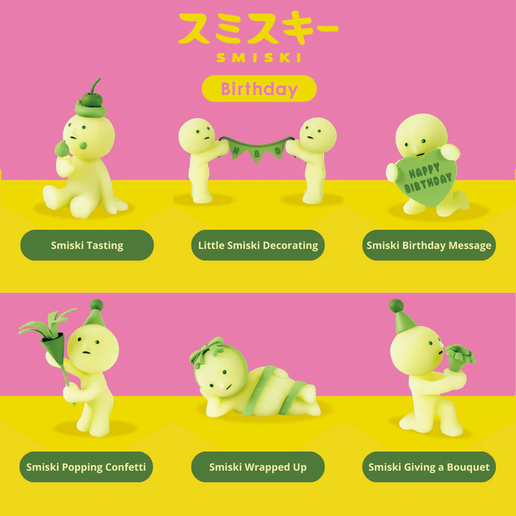 Blind Box Smiski Birthday