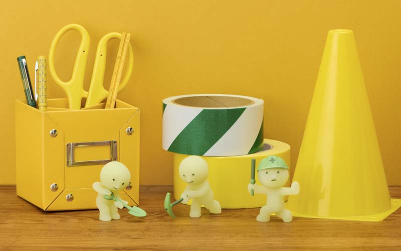 Blind Box Smiski Construction