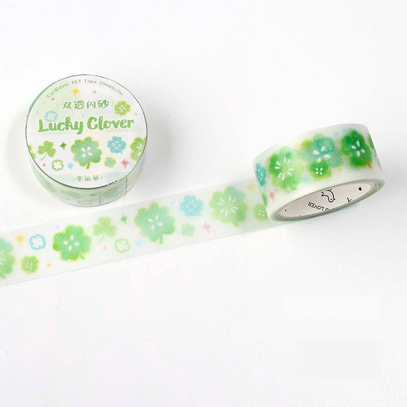 PET Tape Soft Dream Song Lucky Clover