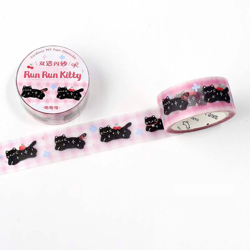 PET Tape Soft Dream Song Run Run Kitty