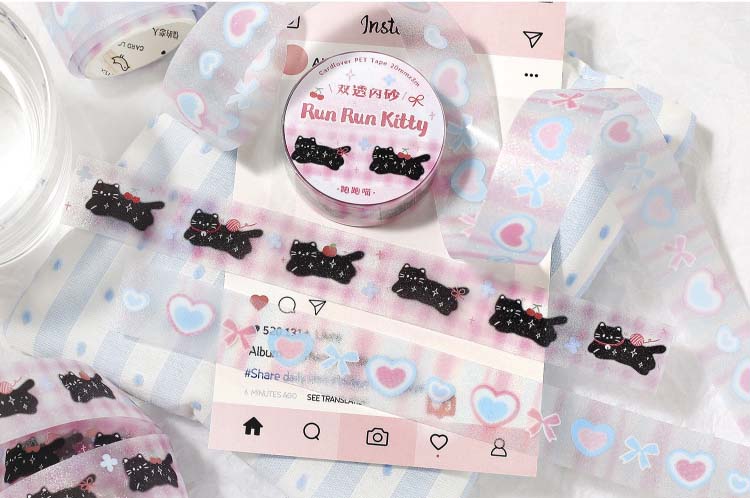 PET Tape Soft Dream Song Run Run Kitty