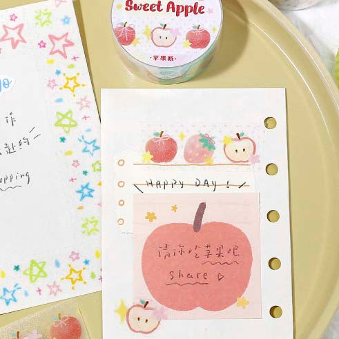PET Tape Soft Dream Song Sweet Apple