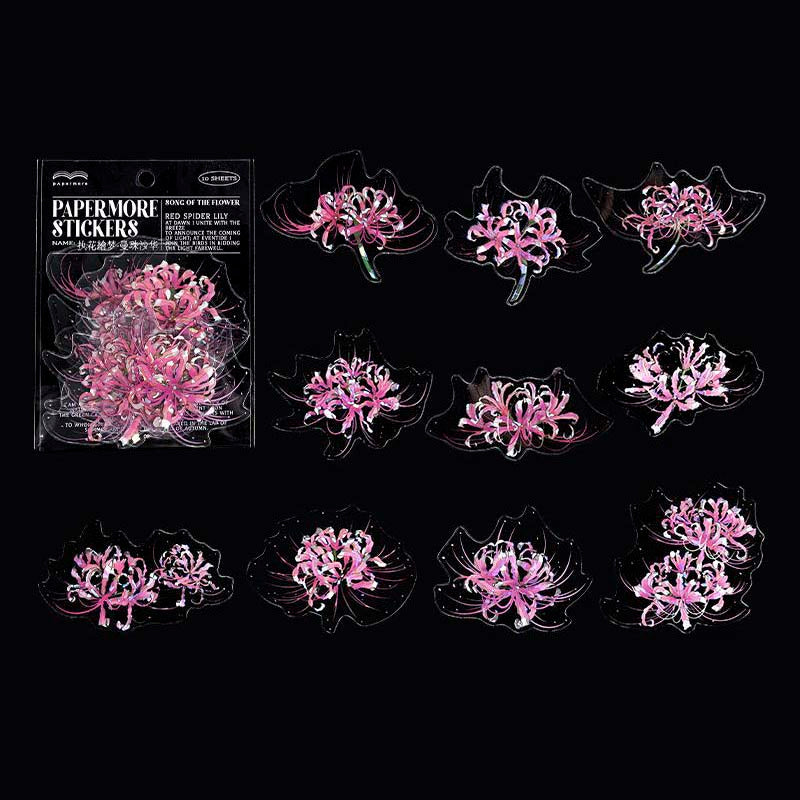 Stickers Song Of The Flower Spider Lily