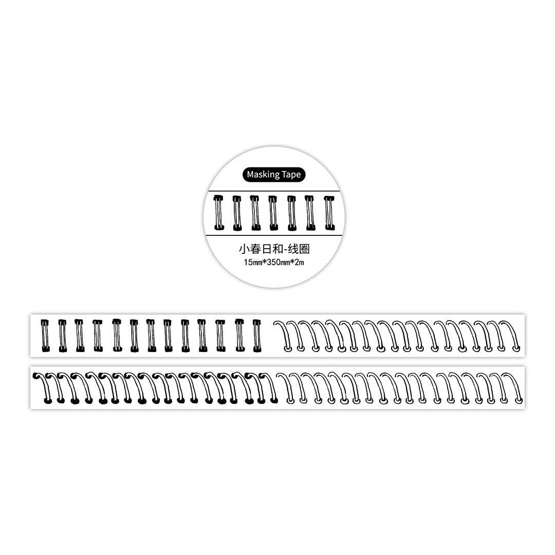 Washi Tape Spring Days Binding