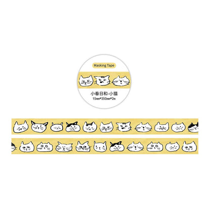 Washi Tape Spring Days Cats