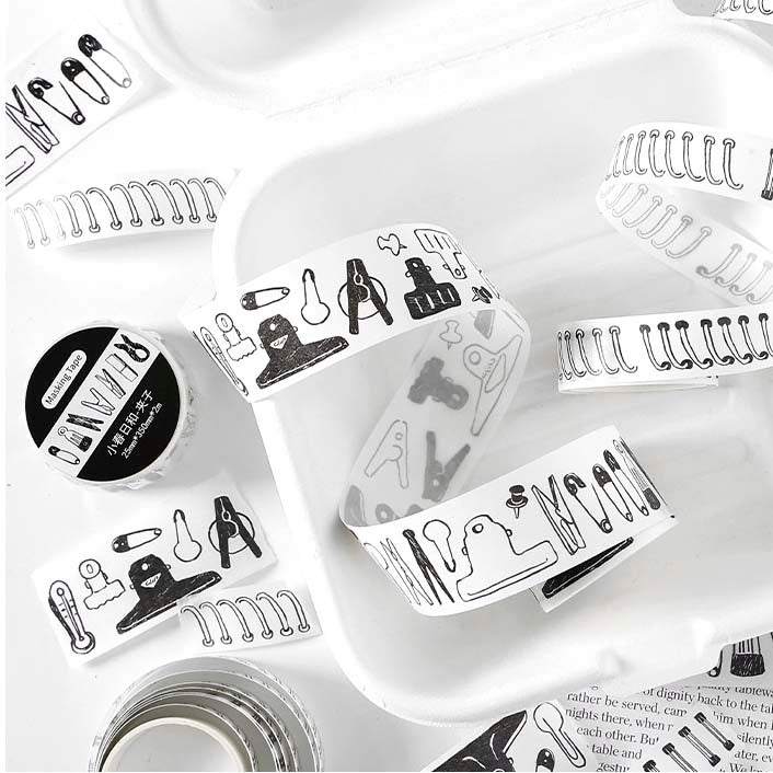 Washi Tape Spring Days Clips