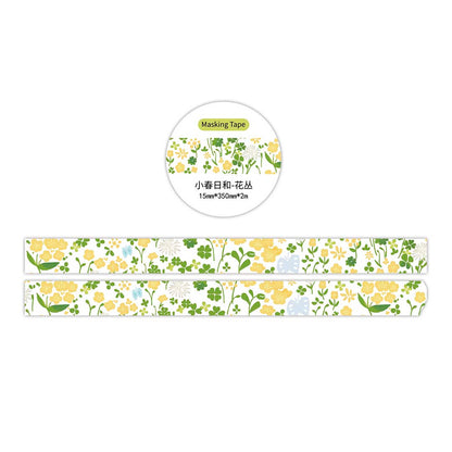 Washi Tape Spring Days Flowers