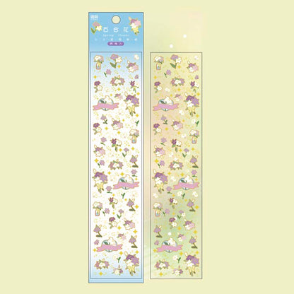 Stickers Spring Flower Lily