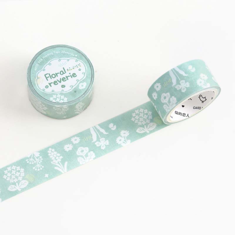Washi Tape Spring Time Ballad Floral Reverie