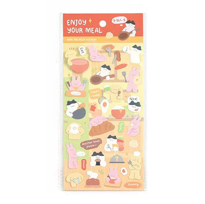 Stickers Stay With Me Enjoy Your Meal